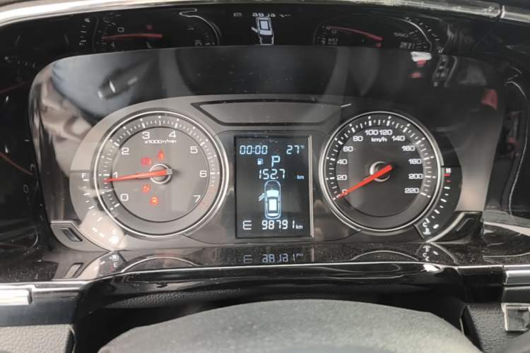 Used Zotye T600 Coupe 2017 1.5T Automatic Luxury Model Instrument Cluster