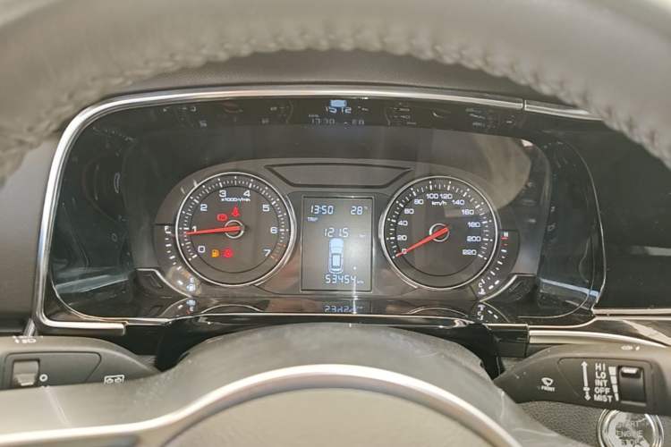 Used Zotye T600 Coupe 2017 1.5T Manual Luxury Model Instrument Cluster