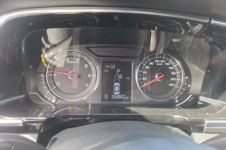 Used Zotye T600 Coupe 2017 1.5T Automatic Luxury Model Instrument Cluster