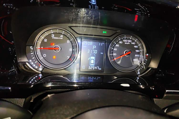 Used Zotye T600 Coupe 2017 1.5T Automatic Luxury Model Instrument Cluster