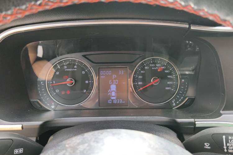 Used Zotye T600 Coupe 2017 1.8T Automatic Prestige Model Instrument Cluster