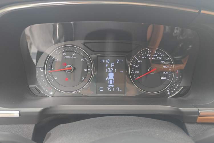 Used Zotye T600 Coupe 2017 1.5T Automatic Luxury Model Instrument Cluster
