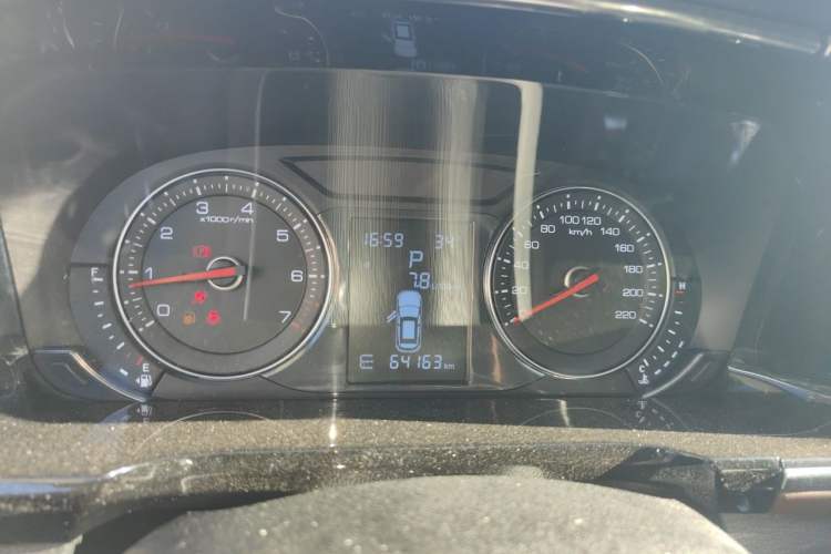 Used Zotye T600 Coupe 2017 1.5T Automatic Luxury Model Instrument Cluster