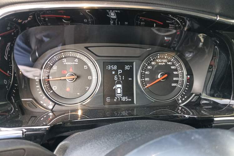 Used Zotye T600 Coupe 2017 1.5T Automatic Luxury Model Instrument Cluster