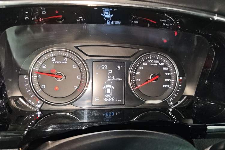 Used Zotye T600 Coupe 2017 1.5T Automatic Luxury Model Instrument Cluster