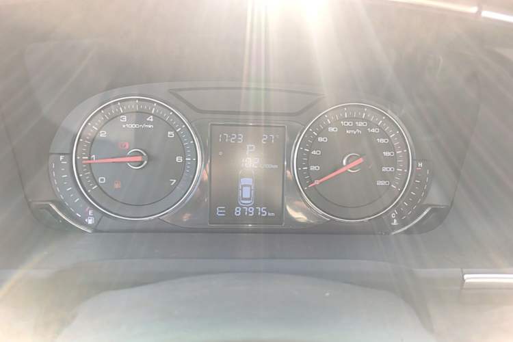Used Zotye T600 Coupe 2017 1.5T Automatic Luxury Model Instrument Cluster