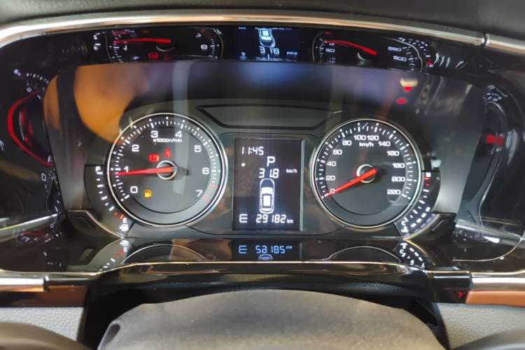 Used Zotye T600 Coupe 2017 1.5T Automatic Luxury Model Instrument Cluster