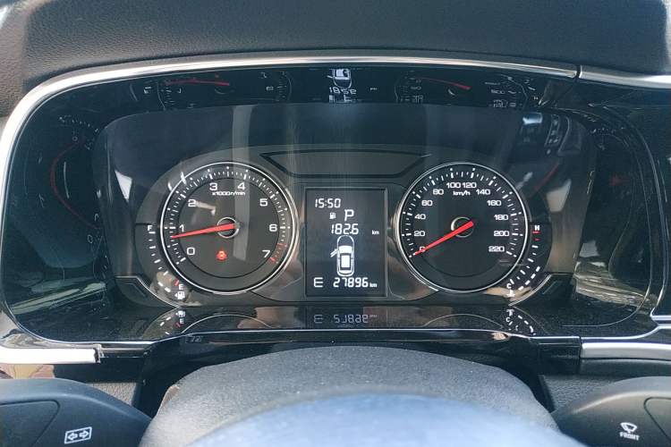 Used Zotye T600 Coupe 2017 1.5T Automatic Luxury Model Instrument Cluster
