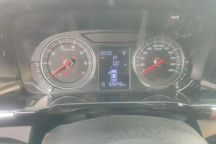 Used Zotye T600 Coupe 2017 1.5T Automatic Luxury Model Instrument Cluster