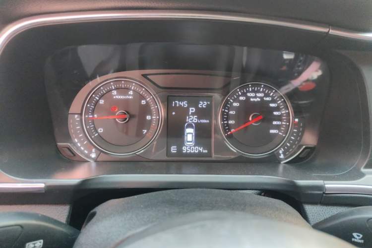 Used Zotye T600 Coupe 2017 1.5T Automatic Luxury Model Instrument Cluster