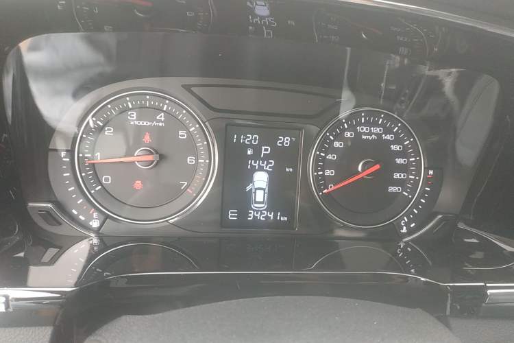 Used Zotye T600 Coupe 2017 1.5T Automatic Luxury Model Instrument Cluster