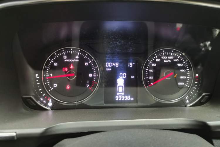 Used Zotye T600 Coupe 2017 1.5T Manual Luxury Model Instrument Cluster