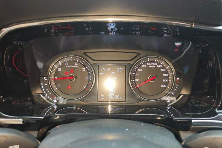 Used Zotye T600 Coupe 2017 1.5T Automatic Luxury Model Instrument Cluster