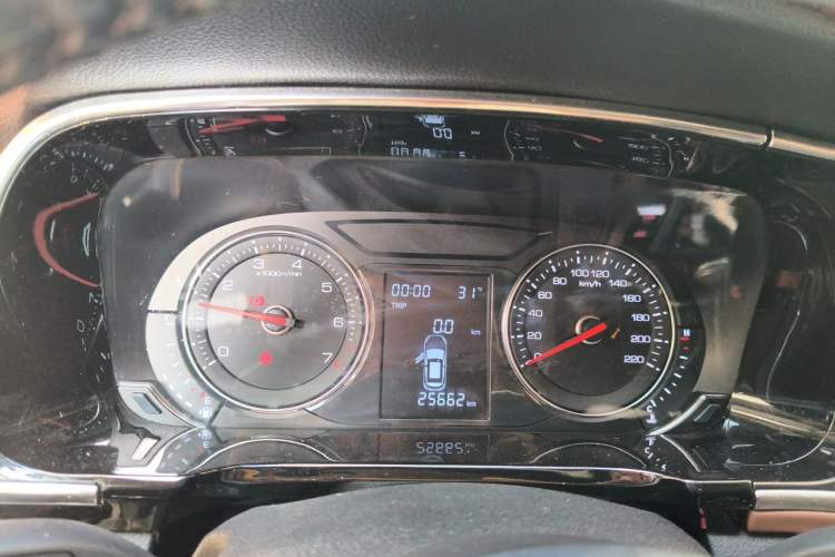 Used Zotye T600 Coupe 2017 1.5T Manual Luxury Model Instrument Cluster