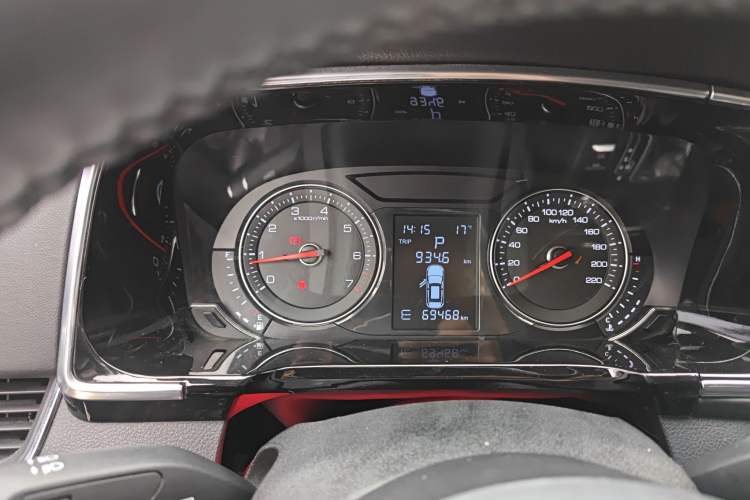 Used Zotye T600 Coupe 2017 1.5T Automatic Luxury Model Instrument Cluster