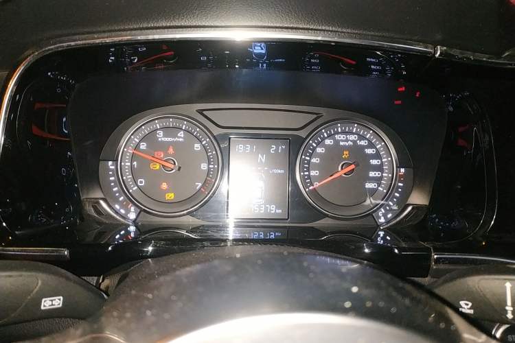 Used Zotye T600 Coupe 2017 1.5T Automatic Luxury Model Instrument Cluster
