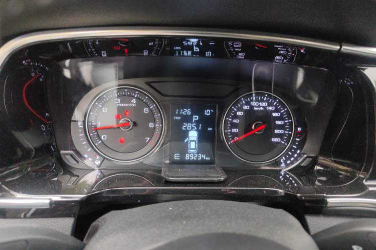 Used Zotye T600 Coupe 2017 1.5T Automatic Luxury Model Instrument Cluster