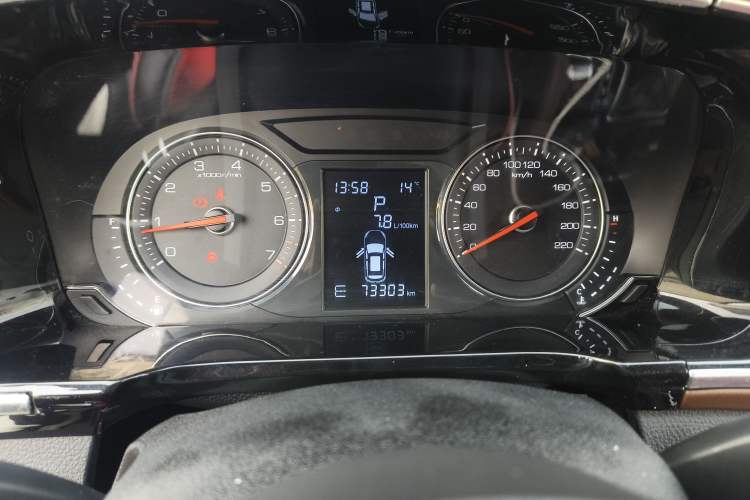 Used Zotye T600 Coupe 2017 1.5T Automatic Luxury Model Instrument Cluster