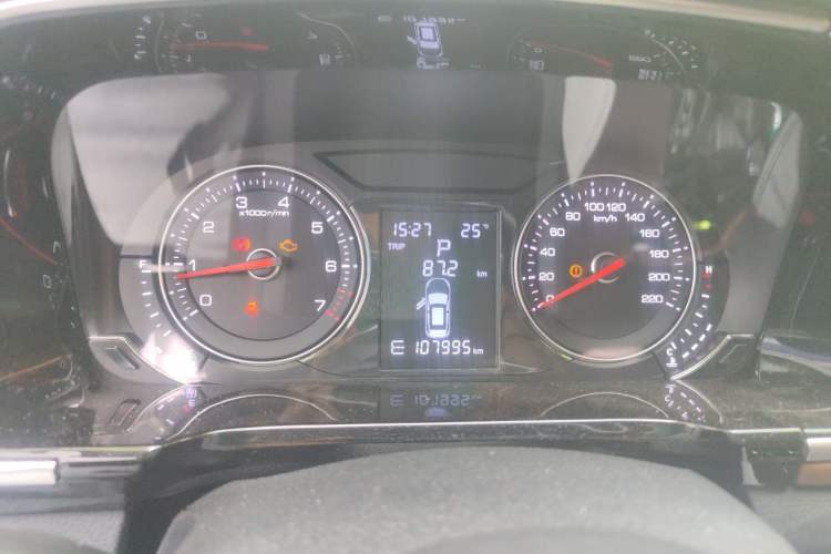 Used Zotye T600 Coupe 2017 1.5T Automatic Luxury Model Instrument Cluster