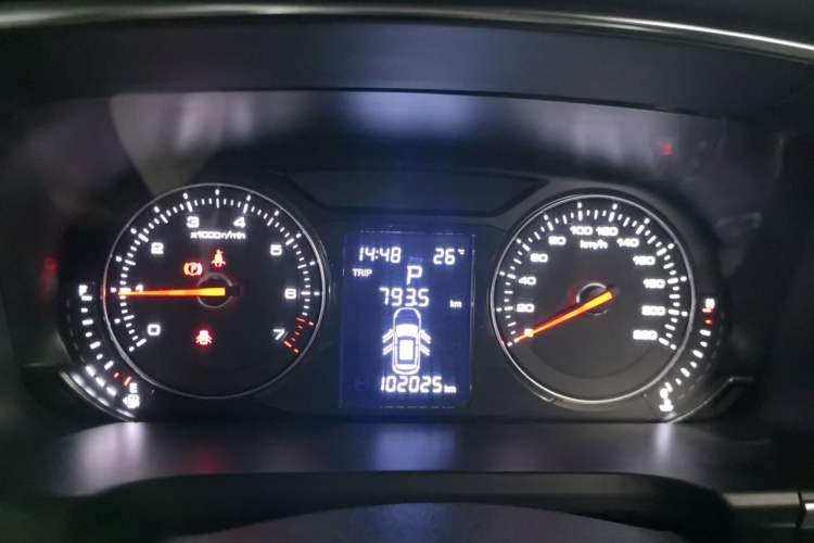 Used Zotye T600 Coupe 2017 1.8T Automatic Prestige Model Instrument Cluster