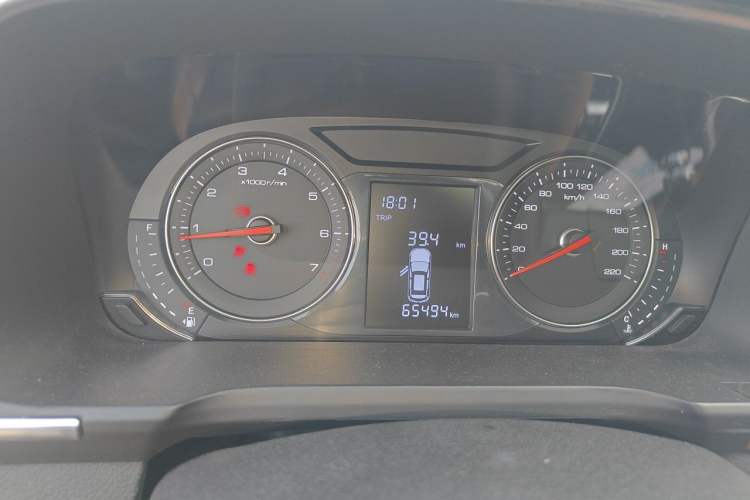 Used Zotye T600 Coupe 2017 1.5T Manual Luxury Model Instrument Cluster