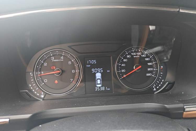 Used Zotye T600 Coupe 2017 1.5T Manual Luxury Model Instrument Cluster