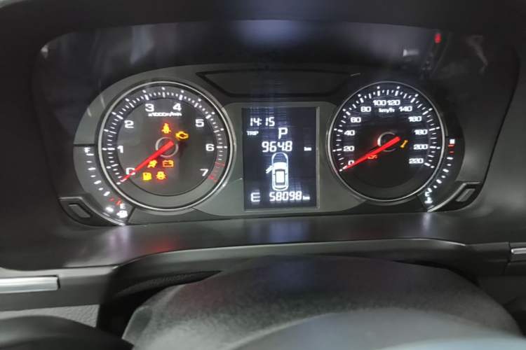 Used Zotye T600 Coupe 2017 1.5T Automatic Luxury Model Instrument Cluster