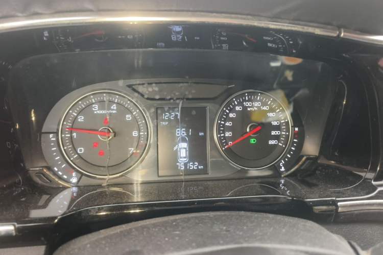 Used Zotye T600 Coupe 2017 1.5T Manual Luxury Model Instrument Cluster