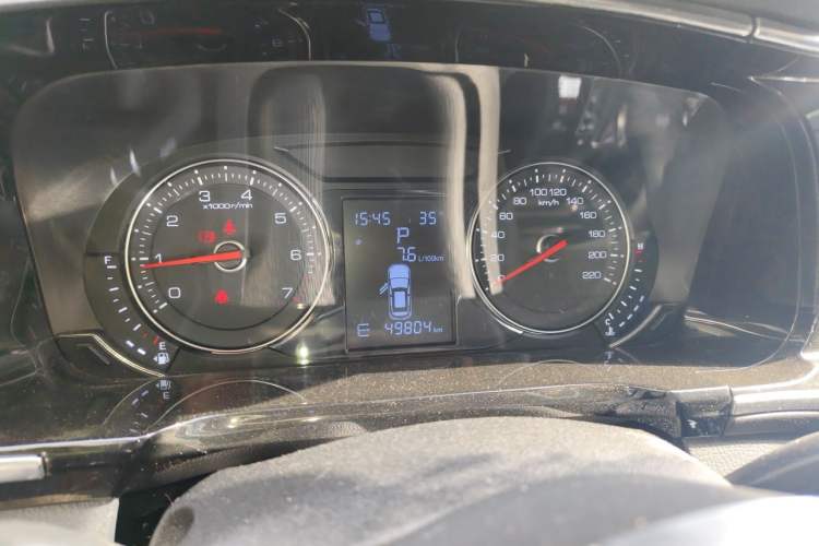 Used Zotye T600 Coupe 2017 1.5T Automatic Luxury Model Instrument Cluster