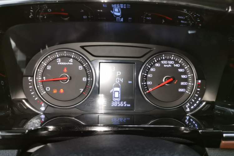 Used Zotye T600 Coupe 2017 1.5T Automatic Luxury Model Instrument Cluster