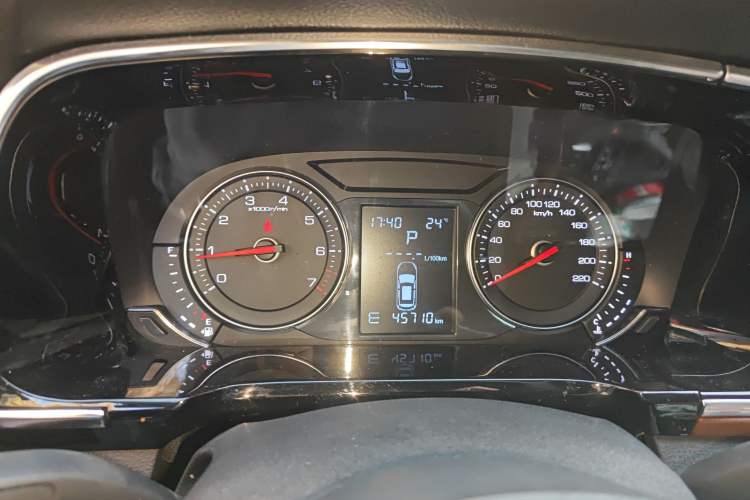 Used Zotye T600 Coupe 2017 1.5T Automatic Luxury Model Instrument Cluster