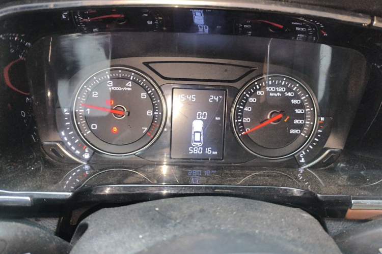 Used Zotye T600 Coupe 2017 1.5T Manual Luxury Model Instrument Cluster