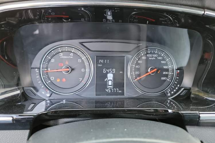 Used Zotye T600 Coupe 2017 1.5T Manual Luxury Model Instrument Cluster
