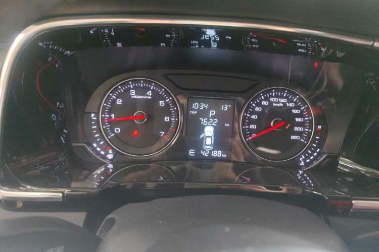 Used Zotye T600 Coupe 2017 1.5T Automatic Luxury Model Instrument Cluster
