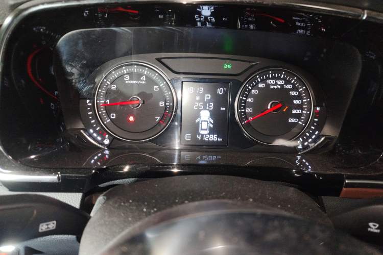 Used Zotye T600 Coupe 2017 1.5T Automatic Luxury Model Instrument Cluster