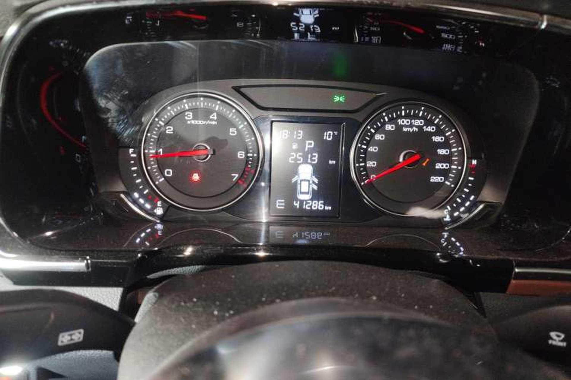 Used Zotye T600 Coupe 2017 1.5T Automatic Luxury Model Instrument Cluster