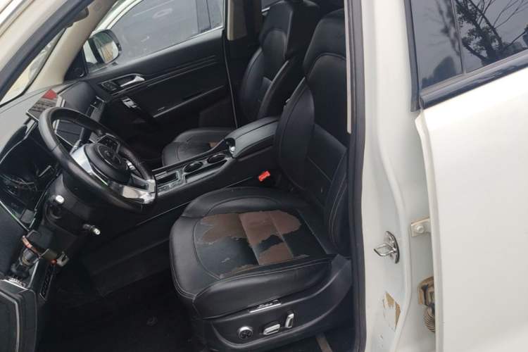 Used Zotye T600 Coupe 2017 1.5T Automatic Luxury Model Left Front Seat