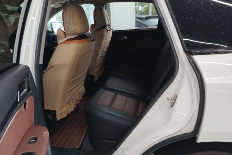 Used Zotye T600 Coupe 2017 1.5T Automatic Luxury Model Left Rear Seat