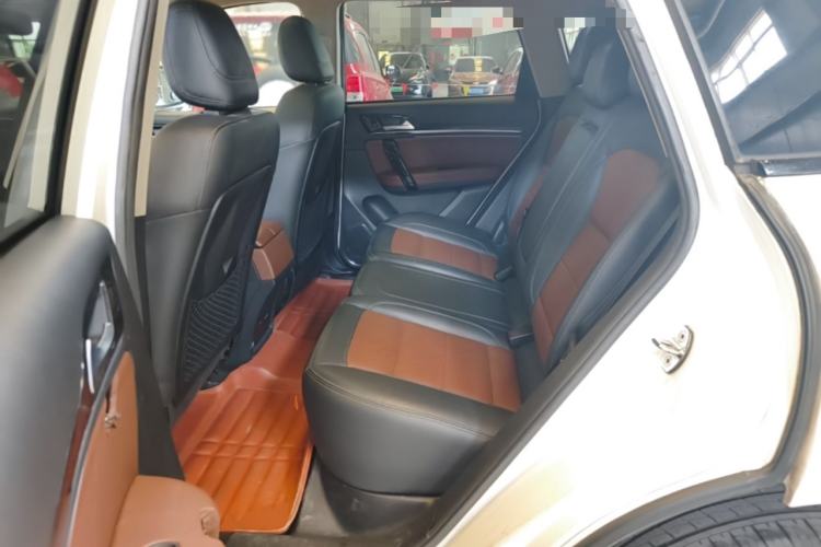 Used Zotye T600 Coupe 2017 1.5T Automatic Luxury Model Left Rear Seat