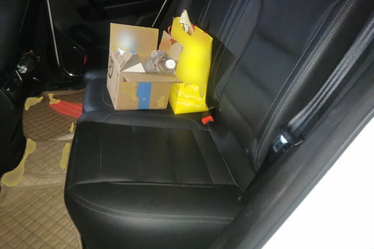 Used Zotye T600 Coupe 2017 1.5T Automatic Luxury Model Left Rear Seat