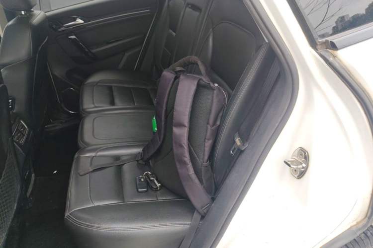 Used Zotye T600 Coupe 2017 1.5T Automatic Luxury Model Left Rear Seat