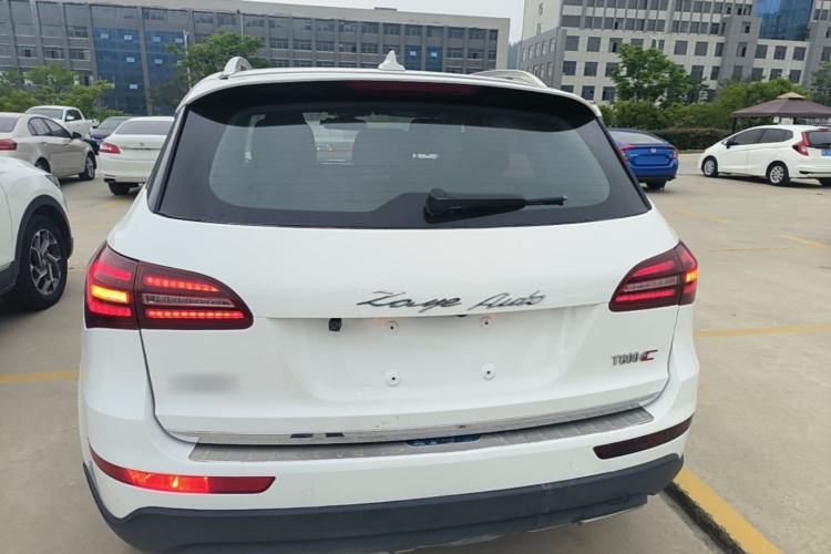 Used Zotye T600 Coupe 2017 1.8T Automatic Prestige Model Rear