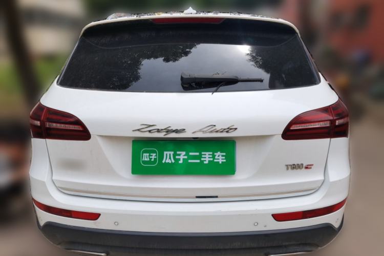 Used Zotye T600 Coupe 2017 1.5T Automatic Luxury Model Rear