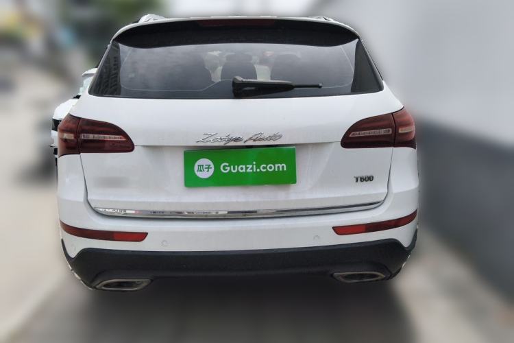 Used Zotye T600 Coupe 2017 1.8T Automatic Prestige Model Rear