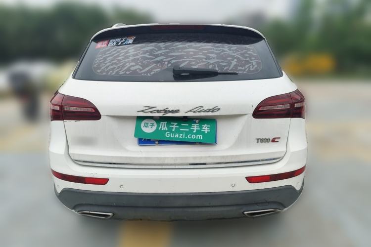 Used Zotye T600 Coupe 2017 1.5T Automatic Luxury Model Rear
