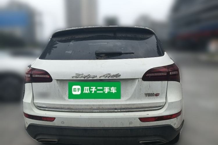 Used Zotye T600 Coupe 2017 1.5T Automatic Luxury Model Rear