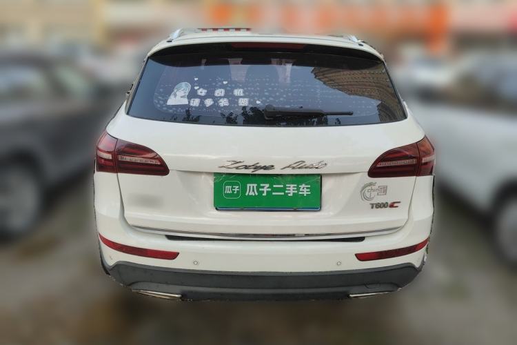 Used Zotye T600 Coupe 2017 1.5T Automatic Luxury Model Rear