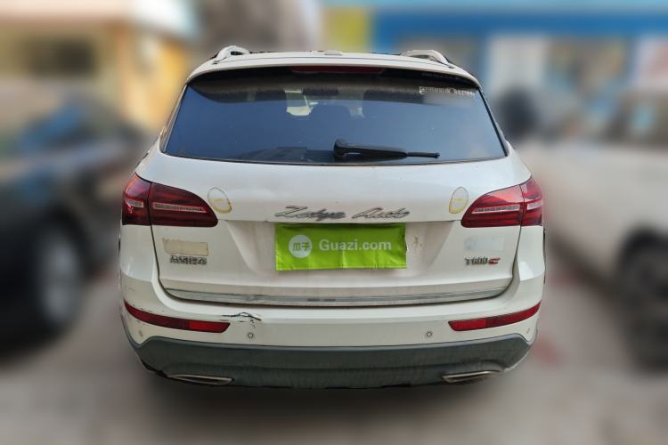 Used Zotye T600 Coupe 2017 1.5T Automatic Luxury Model Rear