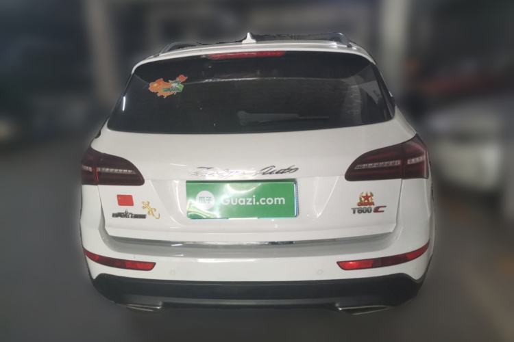 Used Zotye T600 Coupe 2017 1.5T Automatic Luxury Model Rear