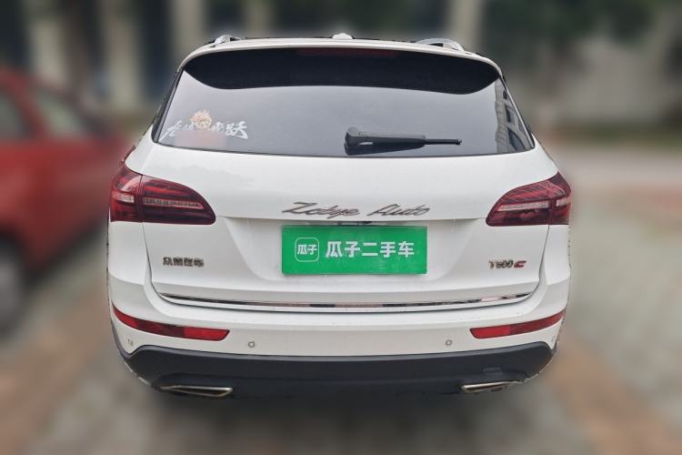 Used Zotye T600 Coupe 2017 1.5T Automatic Luxury Model Rear